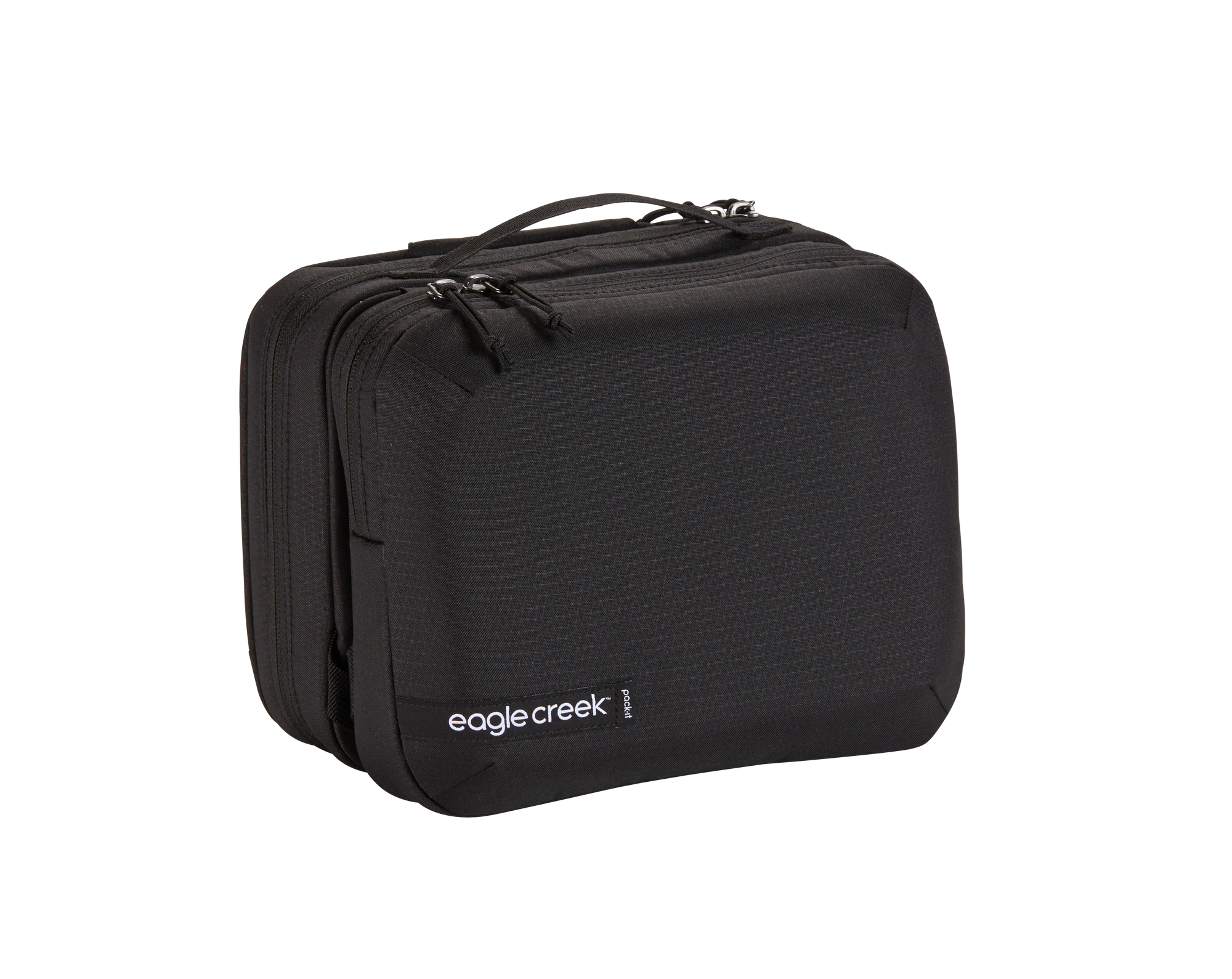 PACK-IT REVEAL TRIFOLD TOILETRY KIT - BLACK