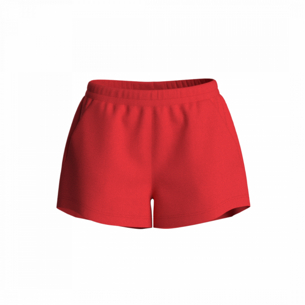 LINDESNES RUNNING SHORTS WOMEN - RED