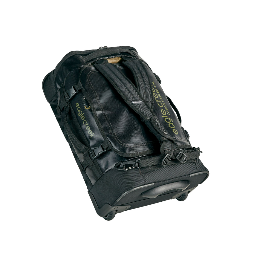 CARGO HAULER XT WHEELED DUFFEL INTERNATIONAL CARRY ON JET BLACK In