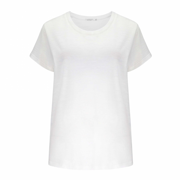 T.T. Women White Moulded Solid Sports Blouse