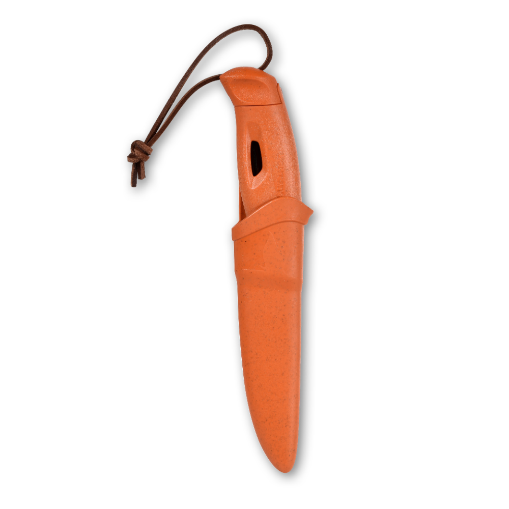 Fixed Blade Knife - Swedish FireKnife Bio 2in1 - Rusty orange